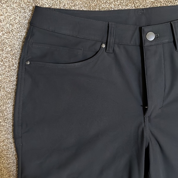 Lululemon ABC Slim-Fit Pant 32x30 Warpstreme Obsidian - Picture 3 of 6